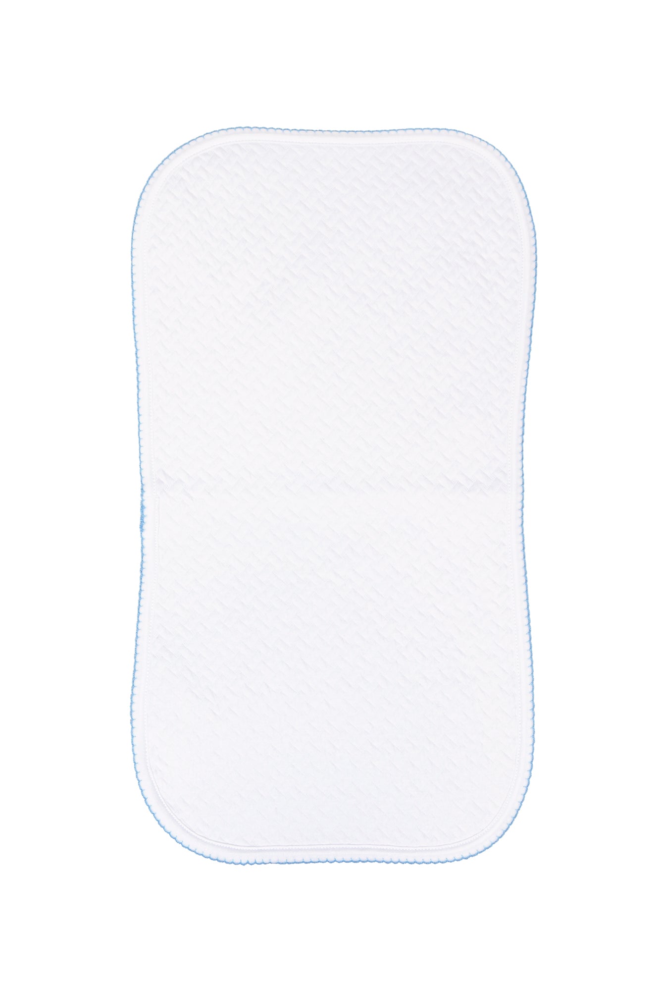 Image of Basket Weave Baby Burp Cloth